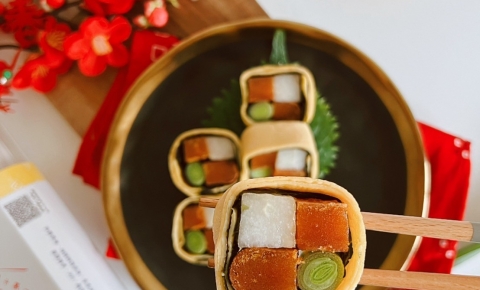 烏魚子蛋捲